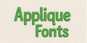 Machine Embroidery Fonts Applique